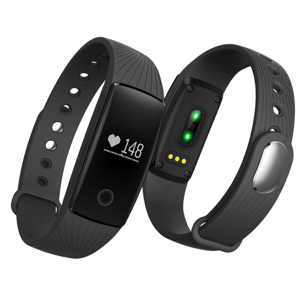 V05C Heart-rate Smart Wristband Sport Watch Call Notificatio