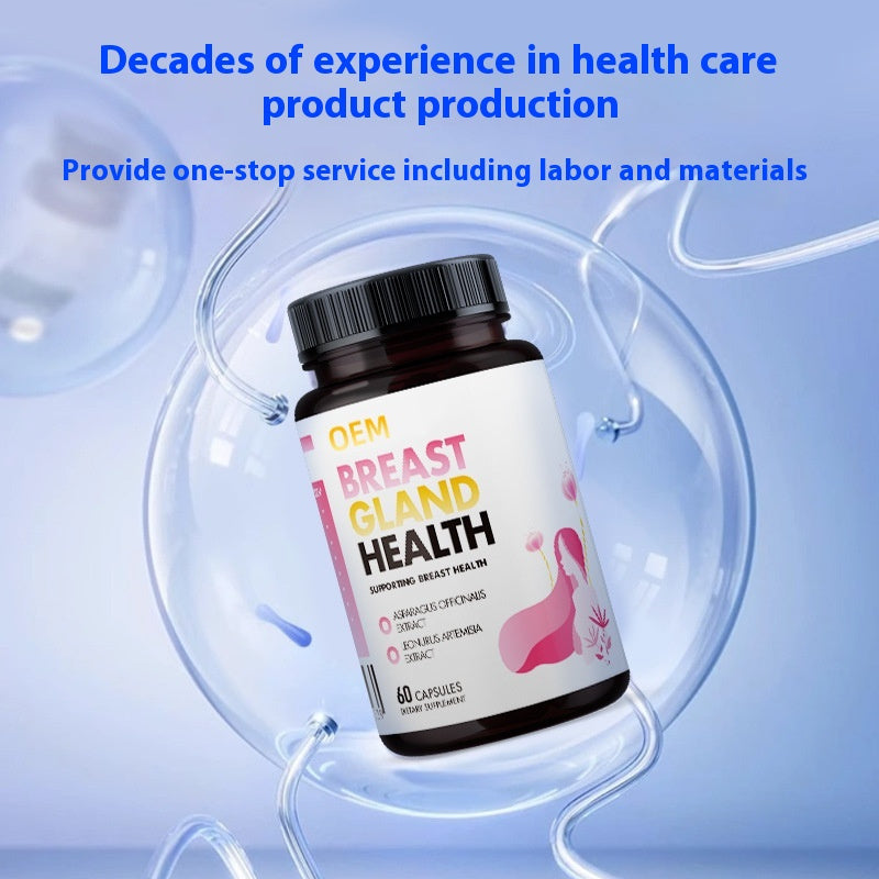 Sealed Bottled Health Care Supplies Capsules