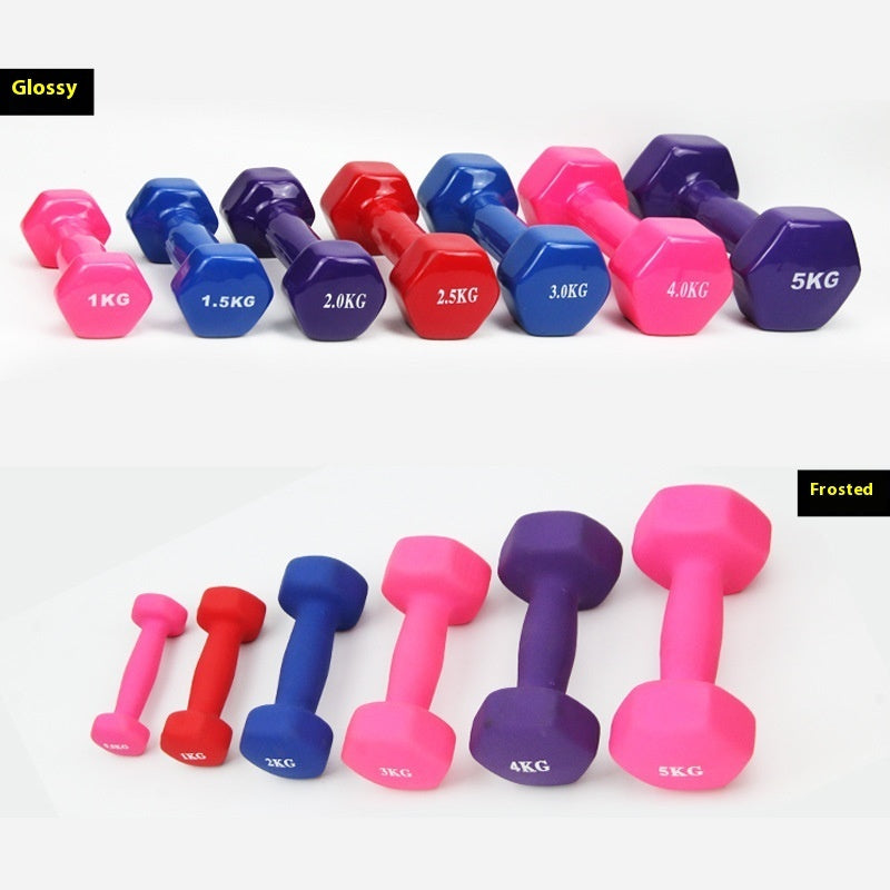 Hexagonal Dumbbell Home Sports Fitness Equipment Arm-slimming