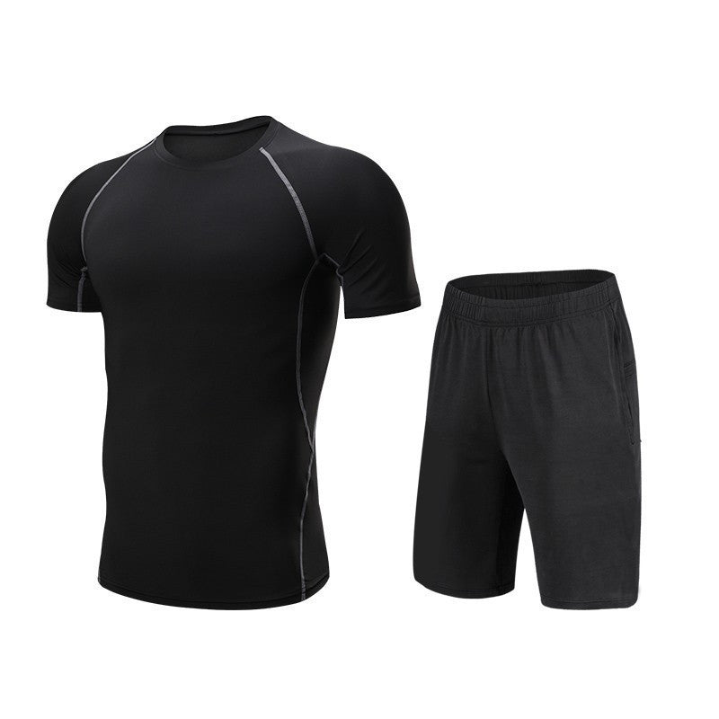 Running Workout Clothes Men 7pcs Compression Basketball Games Jogging Tights Set