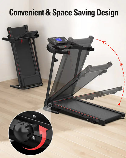 Foldable Treadmill Fitness Walking Machine